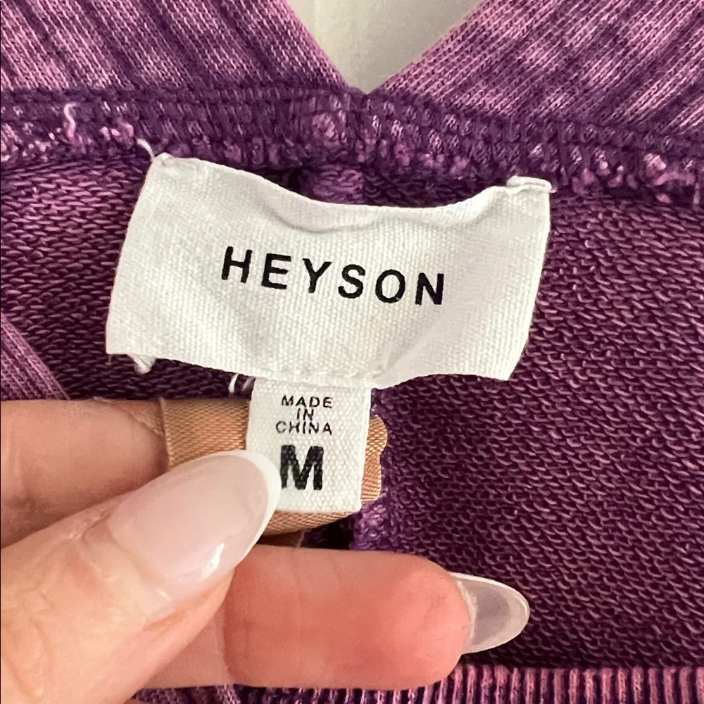 Heyson Purple Women’s Romper Size M - Picture 3 of 4